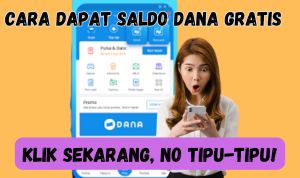 Cara Dapat Saldo DANA Gratis Rp120 Ribu Langsung Cair, Tidak Tipu-Tipu Klik Sekarang!