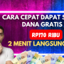 Cara Cepat Dapat Saldo DANA Gratis Rp170 Ribu, 2 Menit Langsung Cair!