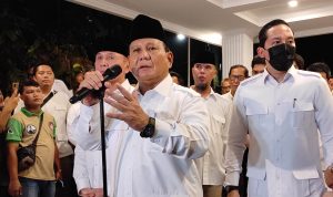 Kriteria Cawapres Ideal Menurut Prabowo Subianto Ketua Umum Partai Gerindra, Prabowo Subianto membeberkan kriteria Calon Wakil Presiden (Cawapres) yang sesuai dengannya. -Intan Afrida Rafni-