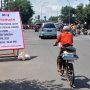 Perlintasan kereta api di Cimindi, Kota Cimahi bakal ditutup sementara dalam rangka perbaikan jalur. (ALGI/JABAR EKSPRES)