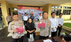 Polresta Bandung Tangkap Pria yang Cabuli anak dibawah umur di Cicalengka Kabupaten Bandung. Foto Agi Jabarekspres