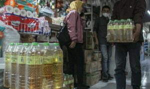 Jelang Lebaran, Pemkot Bandung Siapkan Ribuan Liter Minyakita Kebutuhan pokok di Pasar Kosambi, Kota Bandung. (DOK/JABAR EKSPRES)