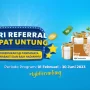 Bank bjb senantiasa memanjakan nasabah baru maupun existing melalui berbagai promo dan Beri Referral dapat Untung (Beruntung).