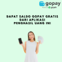 Dapat GoPay Gratis dari Aplikasi Penghasil Uang