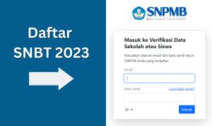 Daftar SBMPTN atau UTBK SNBT 2023/ Tangkap Layar Web SNPMB