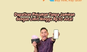 Rp30jt Langsung Cair dari Pinjol Legal Kredivo, Ini Caranya!