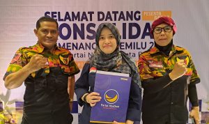Didukung Brigade 08, Jeli Farina Optimistis dengan Nomor Urut 1 Dapil 2 Kota Cimahi