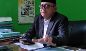 Camat Sukamakmur Bakri Hasan memastikan aman tempat wisata Sukamakmur. (SANDIKA FADILAH/JABAR EKSPRES)