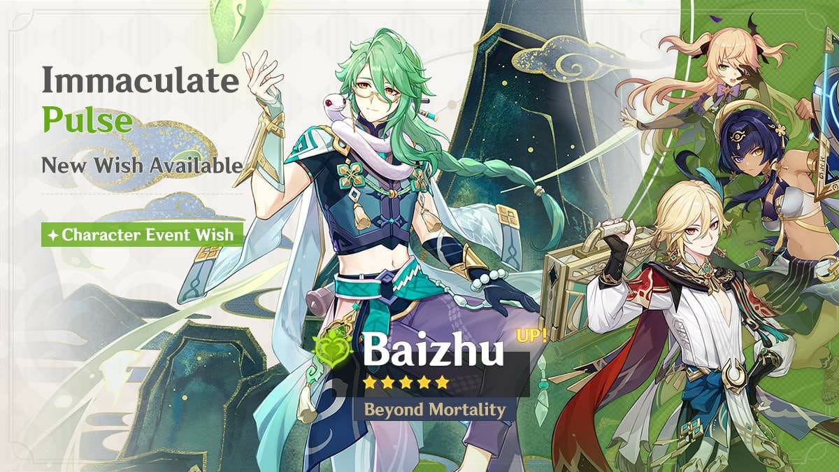 Genshin Impact Update Versi 3.6 Event Wishes Fase 2 – Banner Baizhu ...