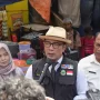 Gubernur Jawa Barat (Jabar) Ridwan Kamil menyoroti harga komoditas kebutuhan bahan pokok di masyarakat menjelang Lebaran 2023.