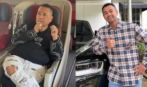 Hotman Paris angkat bicara soal tudingan Raffi Ahmad yang disebuT artis inisial R terseret kasus Rafael Alun Trisambodo. Kolase Instagram/@hotmanparisofficial dan @raffinagita1717.