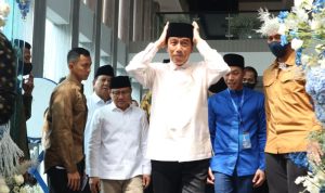 Presiden RI, Joko Widodo (Jokowi) dijadwalkan kunjungan ke Lampung, meninjau langsung kondisi jalan rusak yang sempat viral. (ILUSTRASI: ANTARA/Desca Lidya Natalia)