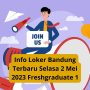 Info Loker Bandung Terbaru Selasa 2 Mei 2023 Freshgraduate 1