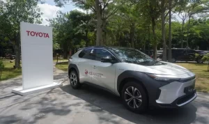 Toyota Prepares 65 units of bZ4X for ASEAN Summit