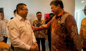 Partai Perindo Bahas Koalisi Besar Bersama Golkar untuk Pemilu 2024 Mendekati Pemilu 2024, komunikasi Politik anatara Partai Perindo dan Golkar terjalin semakin intensif untuk menjalin kerjasama politik.