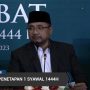 Menteri Agama atau Menag Yaqut Cholil Qoumas umumkan hasil Sidang Isbat penentuan tanggal 1 Syawal 1444 H atau Lebaran 2023. Tangkap Layar YouTube/Jabar Espres.
