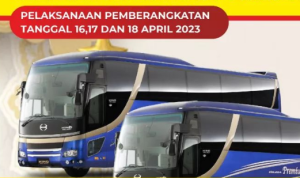 Mudik Gratis Polres Subang/ Tangkap Layar Instagram @polres_subang