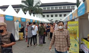 Pemprov Jabar) menggelar BUBOS 7 2023 seperti OPM di halaman depan Gedung Sate, Kota Bandung hari ini 14 April 2023. Sandi Nugraha/Jabar Ekspres.