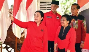 Pengamat tanggapi Ganjar Pranowo jadi capres PDIP dan dia menilai Puan Maharani lebih berpengalaman dalam pertarungan politik. ANTARA/Setpres/Agus Suparto.