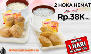 Promo HokBen Terbaru 2023 Spesial HUT HokBen/ Tangkap Layar Instagram @hokben_id