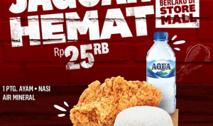 Promo Jagoan Hemat KFC/ Tangkap Layar Instagram @kfcindonesia