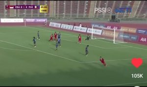 SEA Games Cambodia Soccer First Half Indonesia 1-0 Philippines
