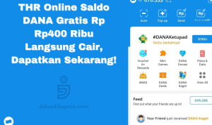 saldo dana gratis langsung cair
