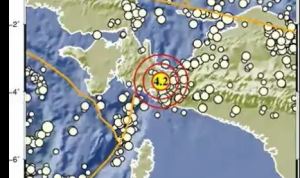 Info Gempa Terkini M 4,2 di Papua Hari Ini 25 April 2023
