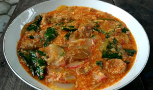 Resep Seblak Kuah Khas Bandung/Foto: Tangkapan Layar YouTube (Ika Mardatillah)
