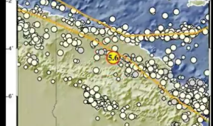 Info Gempa Terkini M 5,6 di Papua Hari Ini 18 April 2023