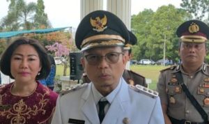 Bupati Bangka Tengah Apresiasi Disiplin Jajarannya Bupati Bangka Tengah Algafry Rahman (ANTARA/Ahmadi)