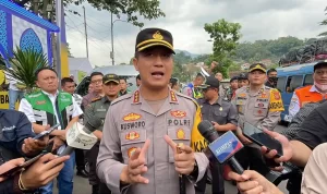 Sebanyak 83 ribu kendaraan dilaporkan mulai melintasi jalur Selatan seiring arus mudik Lebaran 2023 atau Hari Raya Idul Fitri 1444 H. Agi/Jabar Ekspres.