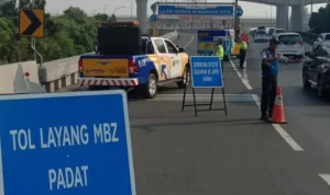 Sistem Buka Tutup Situasional Diberlakukan di Jalan Layang Tol MBZ Selama Mudik Lebaran 2023