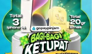 GoPay Pinjam bagi-bagi iPhone dan emas