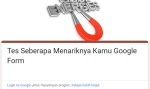 LINK Tes Ujian Menarik Gratis, Diam-Diam Kamu Banyak yang Lirik!