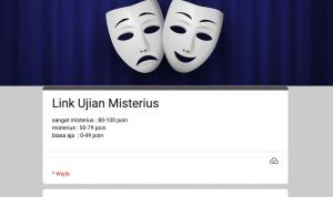 LINK Tes Ujian Misterius Google Form, Kamu Orangnya Penuh Rahasia?