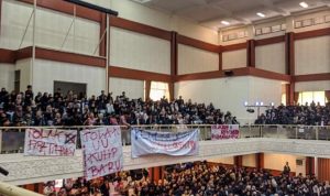 Protes terhadap UU KUHP oleh sekelompok mahasiswa UIN Sunan Gunung Djati Bandung