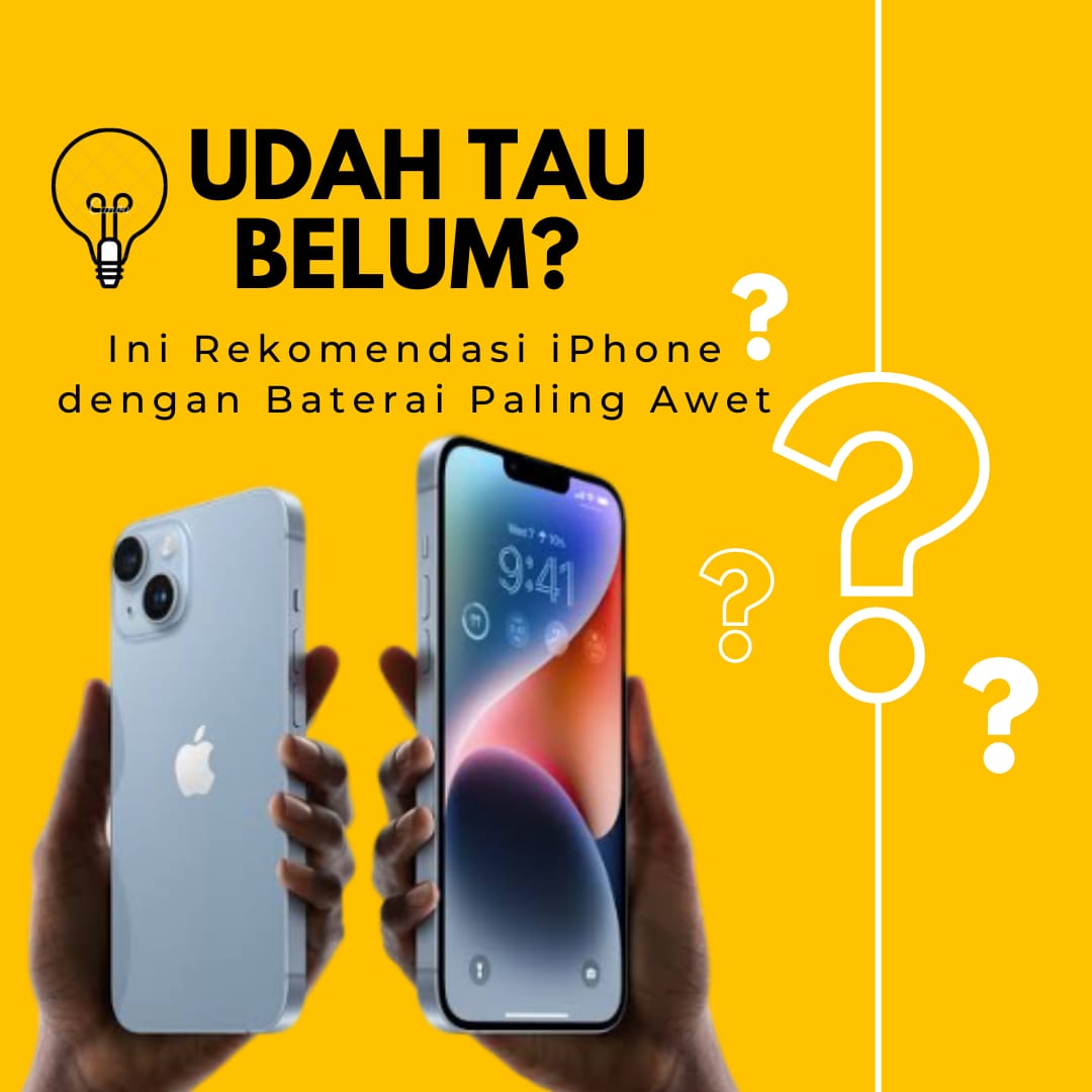 Rekomendasi iPhone Dengan Baterai Paling Awet – jabarekspres.com