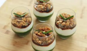 Resep Bubur Sumsum Jelly Pandan dan Oat Untuk Takjil Keluarga!