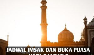 Jadwal imsak dan buka puasa Kota Bandung Kamis, 13 April 2023 dalam menjalankan ibadah puasa pada bulan suci Ramadhan 1444 Hijriyah.