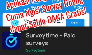 Dapat Saldo DANA 100 Ribu Gratis modal isi survey doang
