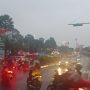 Kendaraan Pemudik Mulai Memasuki Jalur Puncak