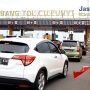 H+3 Lebaran kondisi lalu lintas di jalur arus balik mudik terpantau alami penurunan. Foto Agi Jabarekspres