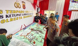 H-8 Jelang Arus Mudik 2023 Polresta Bandung Cek Kesiapan Jalur Selatan. Foto Agi Jabareskpres