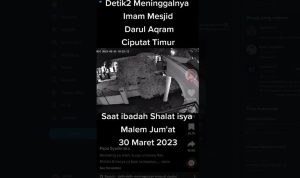 VIRAL! Video Detik-detik Meninggalnya Imam Masjid Jami' Darul Arqam Ciputat VIRAL! Video Detik-detik Meninggalnya Imam Masjid Jami' Darul Arqam Ciputat