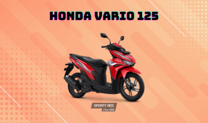 Gagahnya Honda Vario 125 Bikin Makin Ganteng di Jalan!