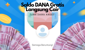 Link Kaget Untuk Klaim Saldo DANA 50K Gratis Langsung Cair!