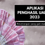 Untung Ratusan Ribu Dari APlikasi Penghasil Uang 2023!