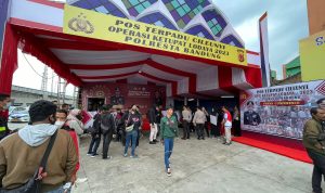 Polresta Bandung Pantau Kesiapan Jelang Arus Mudik 2023, 26 Pos Pengamanan Siap Digunakan 26 Pos Pengamanan Polresta Bandung Sudah Siap Untuk Digunakan Jelang Arus Mudik 2023. Foto Agi Jabareskpres