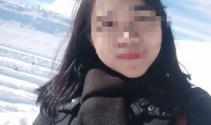 MENGHABISKAN NYAWA: Foto Catherin Rumambo Mogot, dosen bunuh diri dari Unibi yang ditemukan tak bernyawa dalam kondisi tergantung di kamar apartemen Gateway, Kota Bandung, 27 Maret 2023. (ISTIMEWA)